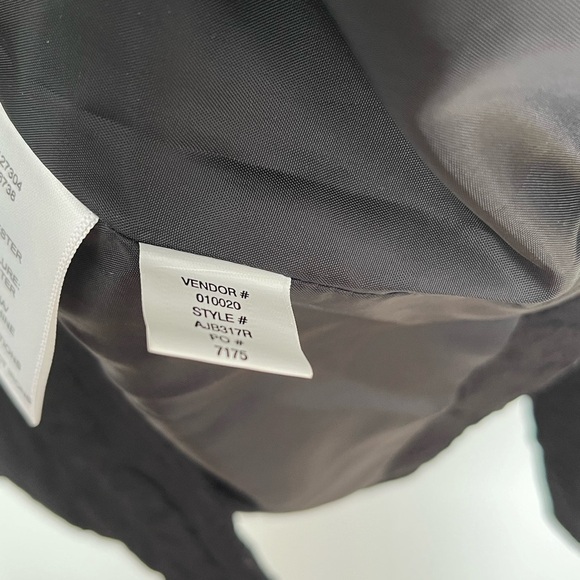 KerryBrooke black crinkled blazer size large - Picture 7 of 7